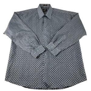 Claudia Nucci wrinkle free dress shirt Large 16-16.5